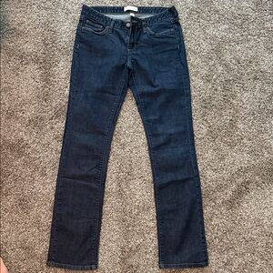 Banana Republic Dark Blue Straight Leg Jeans